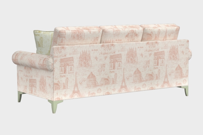 溪音款三人沙发