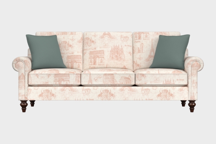 溪音款三人沙发