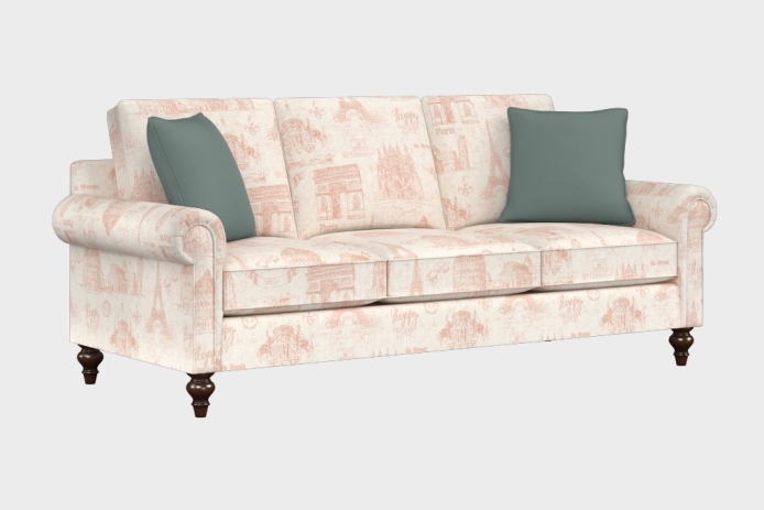 溪音款三人沙发