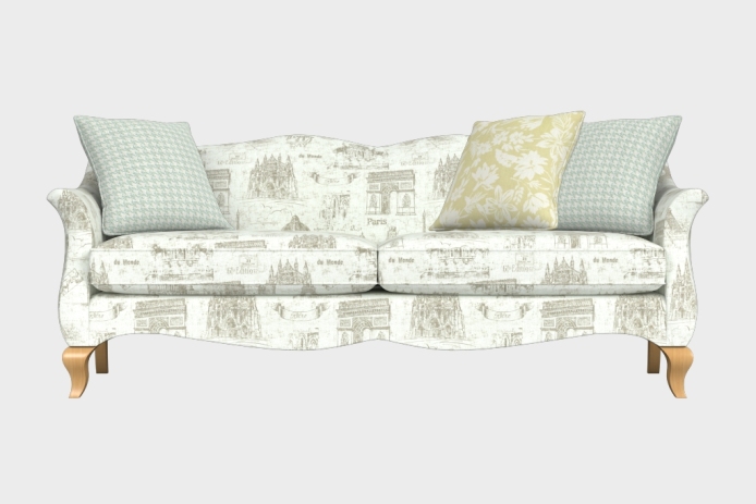 香颂款三人沙发