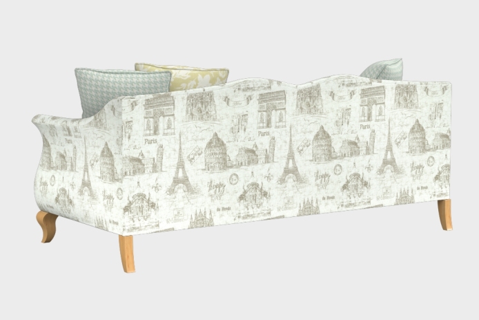 香颂款三人沙发