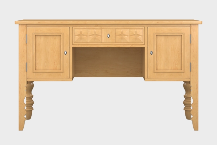 单抽双开门梳妆台/书桌