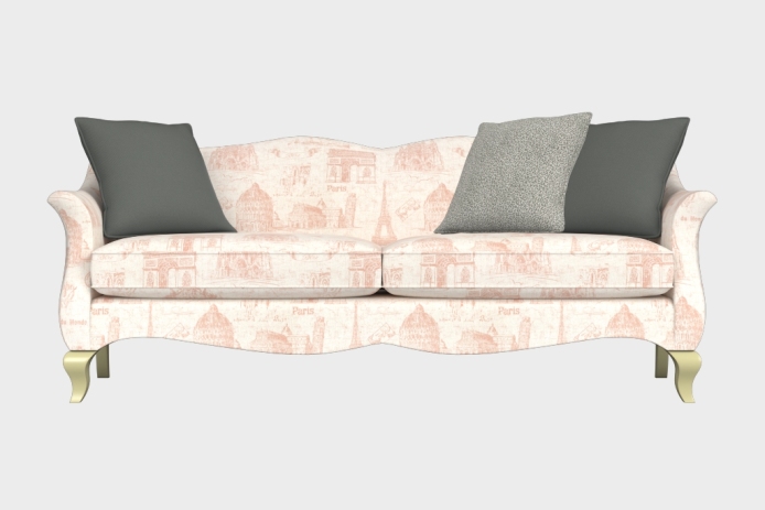 香颂款三人沙发