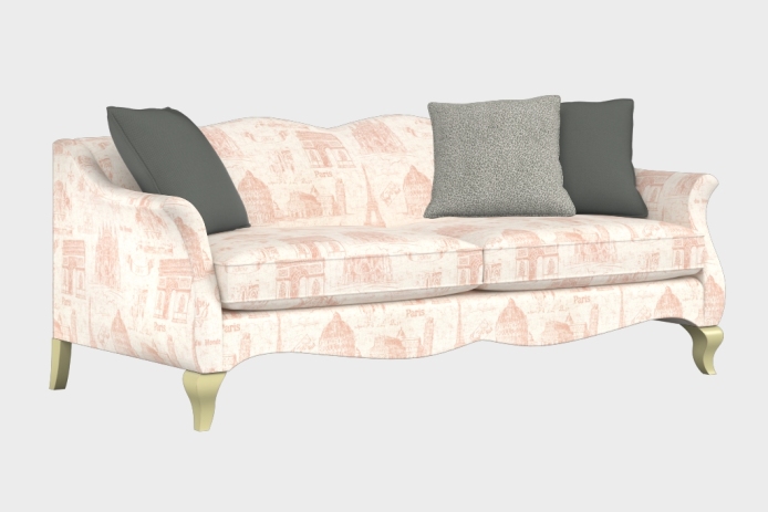 香颂款三人沙发