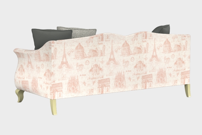 香颂款三人沙发