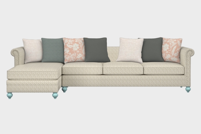 布艺-左三人+右贵妃