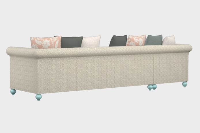 布艺-左三人+右贵妃