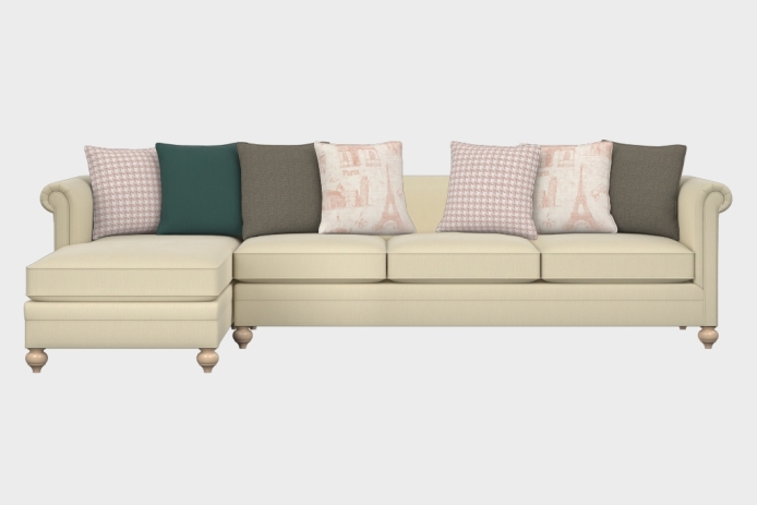 布艺-左三人+右贵妃