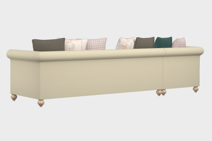 布艺-左三人+右贵妃