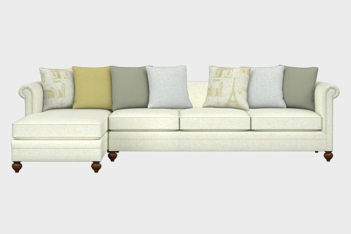 布艺-左三人+右贵妃