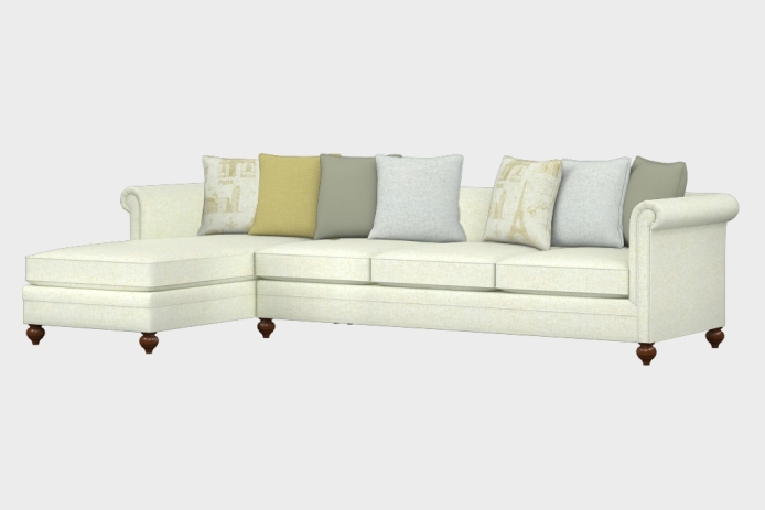 布艺-左三人+右贵妃