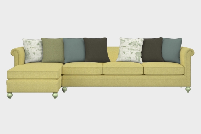 布艺-左三人+右贵妃