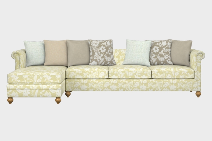 布艺-左三人+右贵妃