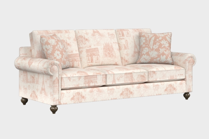 溪音款三人沙发