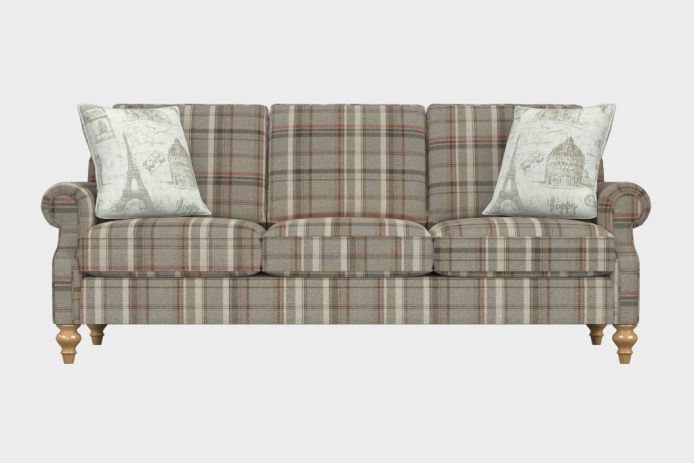 爵士款三人沙发