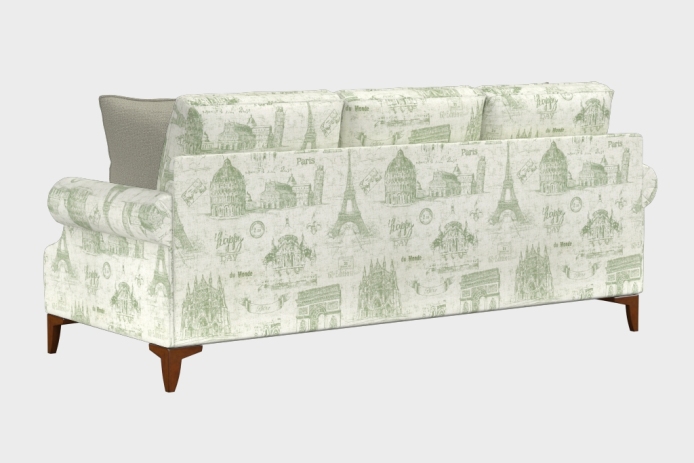 爵士款三人沙发