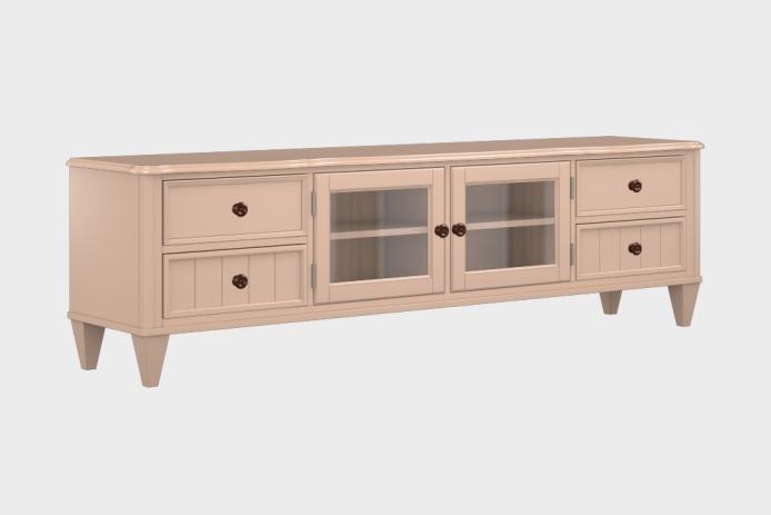 四抽双开门电视柜