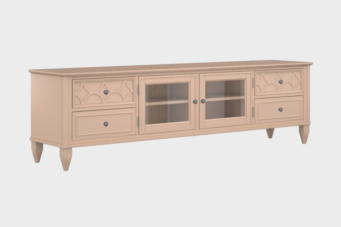 四抽双开门电视柜