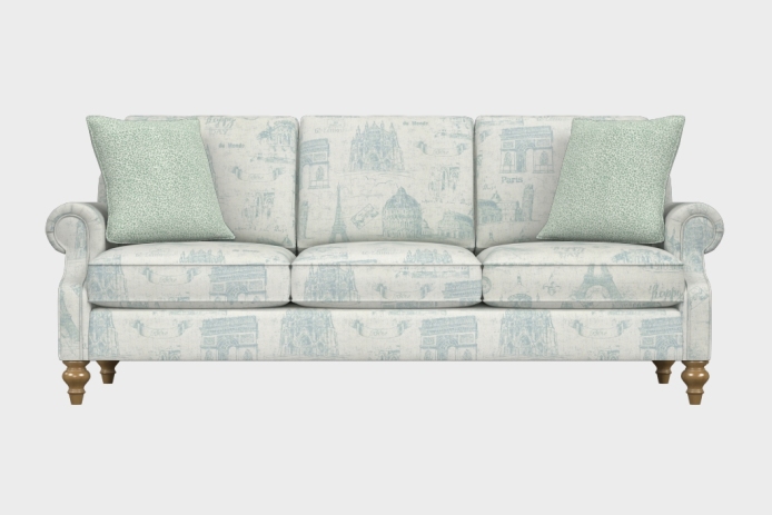 爵士款三人沙发