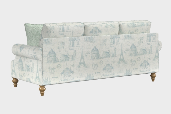 爵士款三人沙发