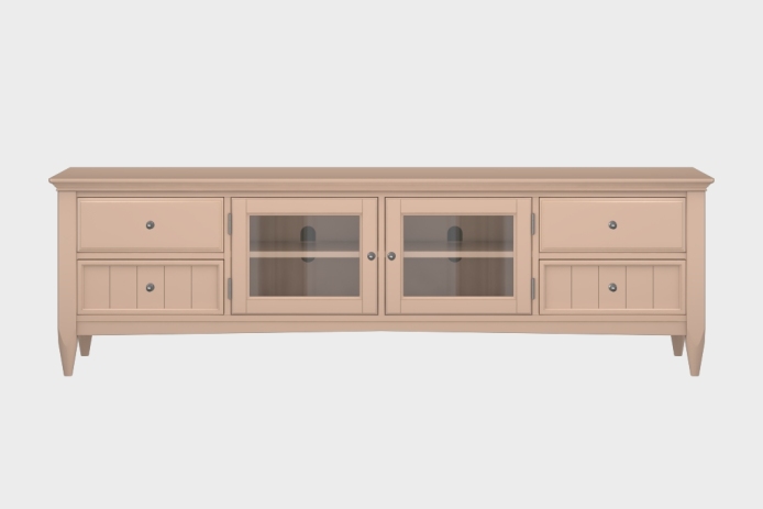 四抽双开门电视柜