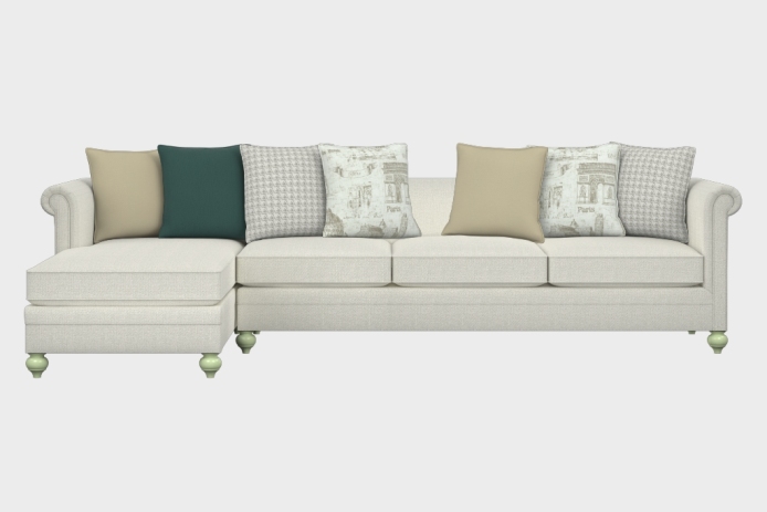 布艺-左三人+右贵妃