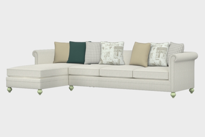 布艺-左三人+右贵妃