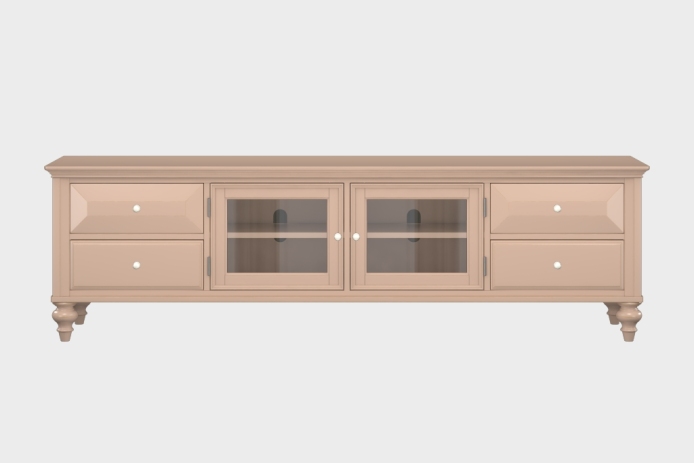 四抽双开门电视柜