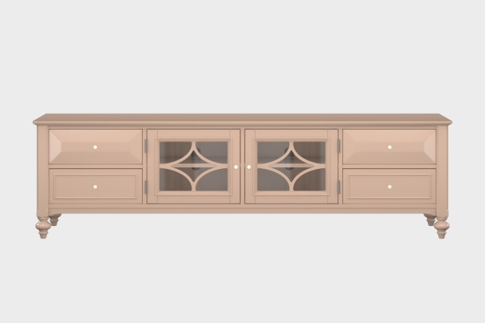 四抽双开门电视柜