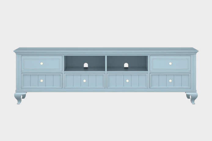 六抽双隔板电视柜