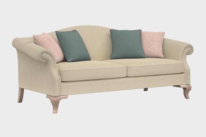 羽翼款三人沙发