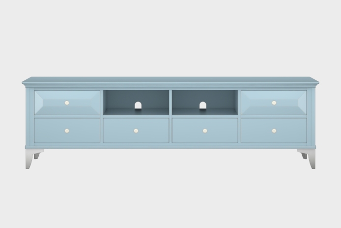 六抽双隔板电视柜