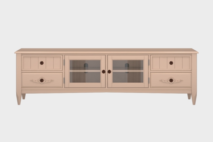 四抽双开门电视柜