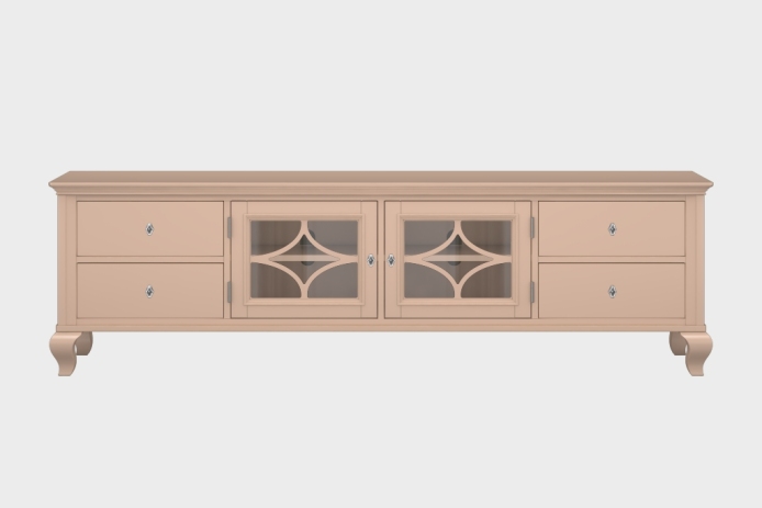 四抽双开门电视柜