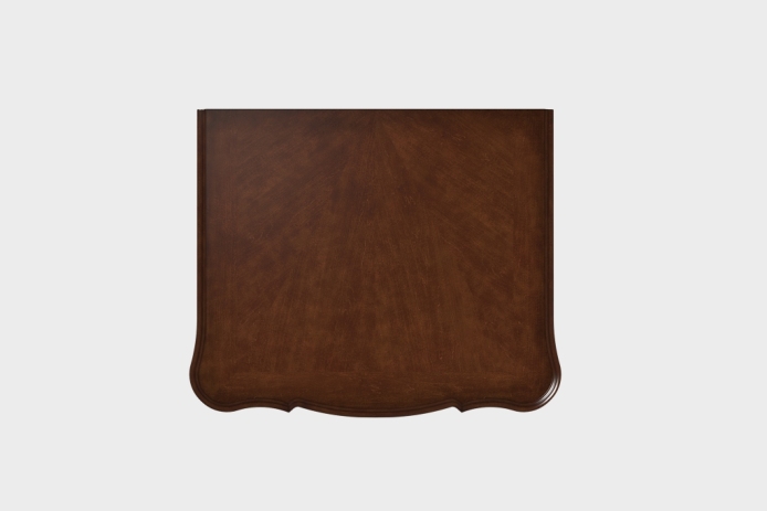 单抽隔板床头柜