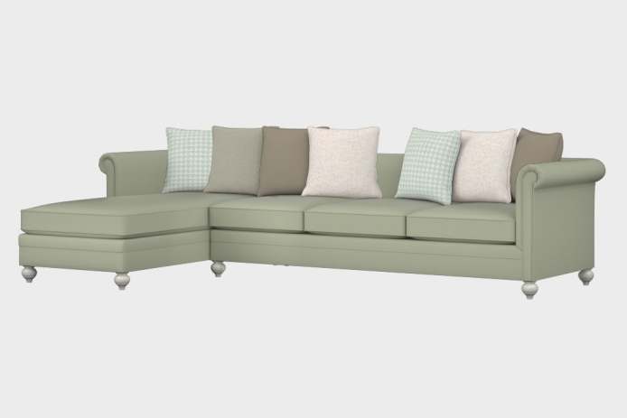 布艺-左三人+右贵妃