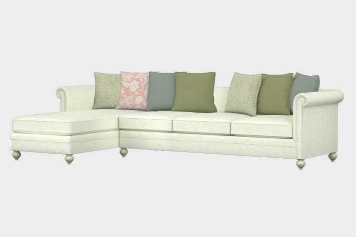 布艺-左三人+右贵妃