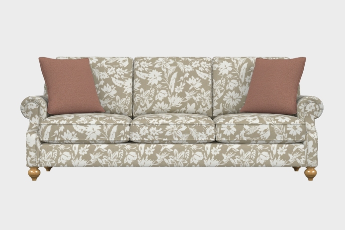 爵士款三人沙发