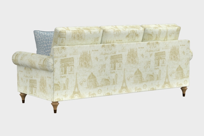 溪音款三人沙发