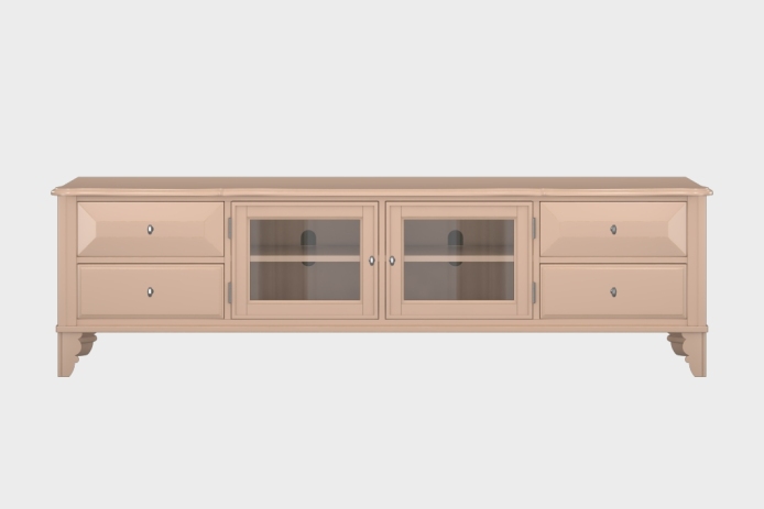 四抽双开门电视柜