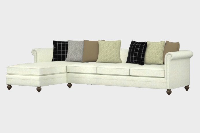 布艺-左三人+右贵妃