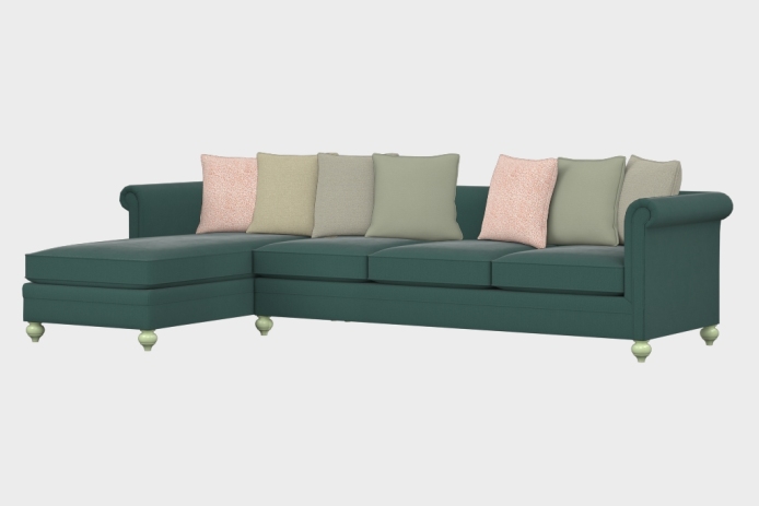 布艺-左三人+右贵妃