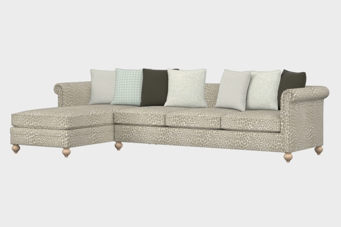 布艺-左三人+右贵妃