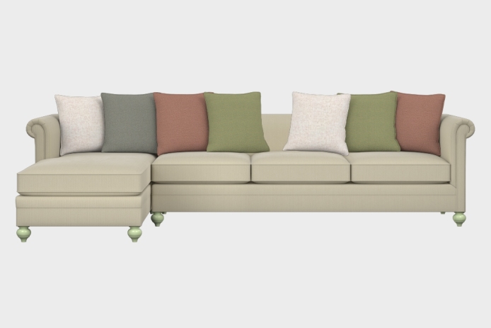 布艺-左三人+右贵妃