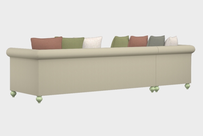 布艺-左三人+右贵妃