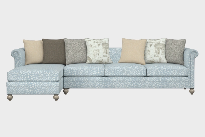 布艺-左三人+右贵妃