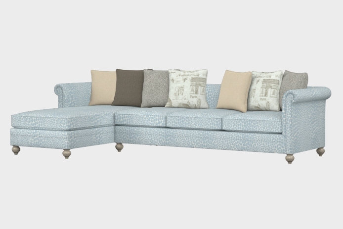 布艺-左三人+右贵妃