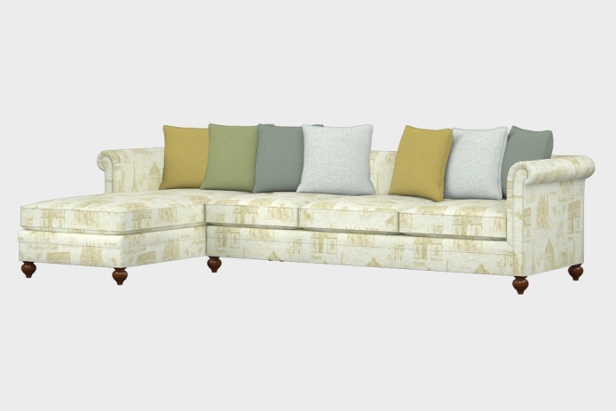 布艺-左三人+右贵妃