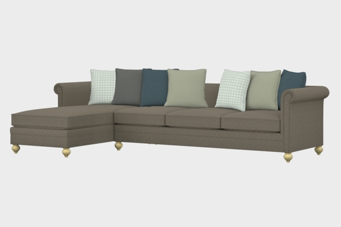 布艺-左三人+右贵妃