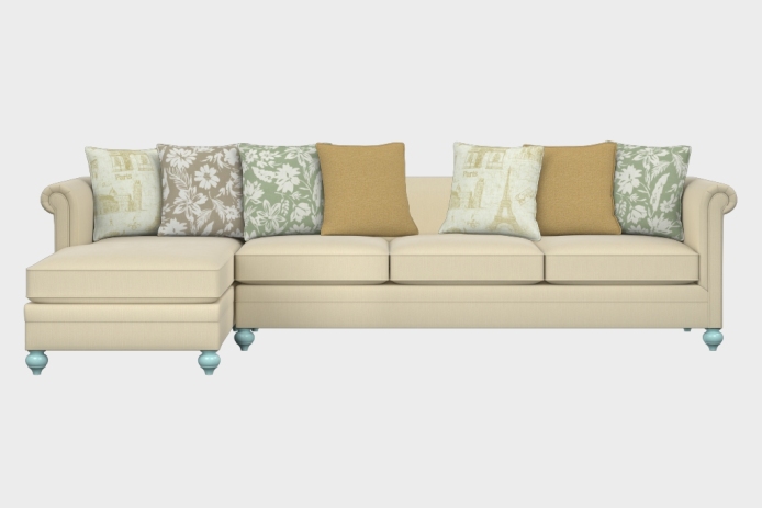 布艺-左三人+右贵妃